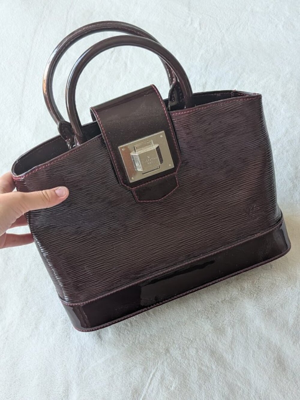 Louis Vuitton Epi Electric Mirabeau PM Top Handle Bag